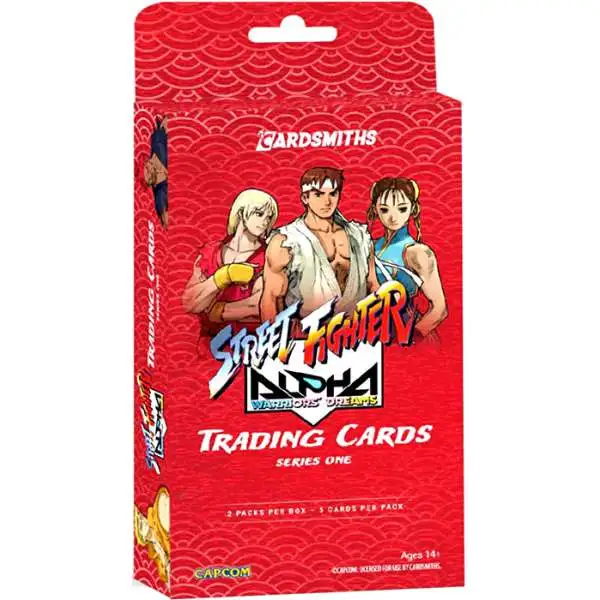 Street Fighter Alpha Trading Card COLLECTOR Box [2 Packs]