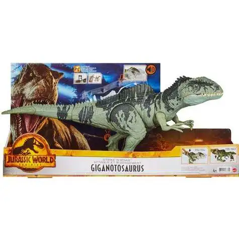 Jurassic World Dominion Strike 'N Roar Giganotosaurus Action Figure