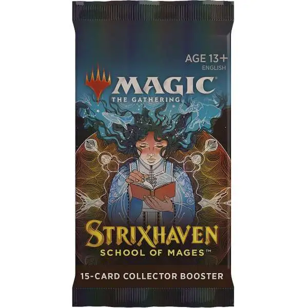 MtG Strixhaven: School of Mages COLLECTOR Booster Pack [15 Cards]