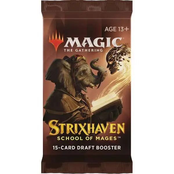 MtG Strixhaven: School of Mages DRAFT Booster Pack [15 Cards]