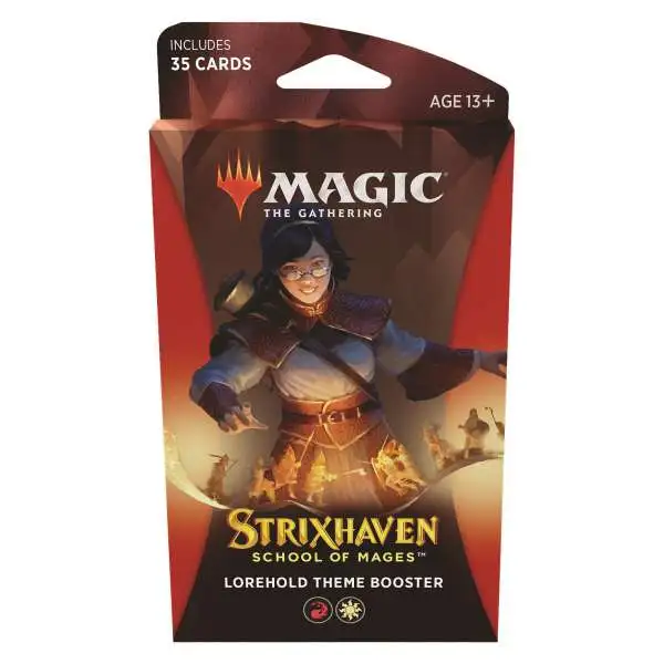 MtG Strixhaven: School of Mages Lorehold Theme Booster Pack [35 Cards]