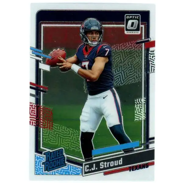 NFL Houston Texans 2023 Panini Donruss Optic CJ Stroud #244 [Rated Rookie]
