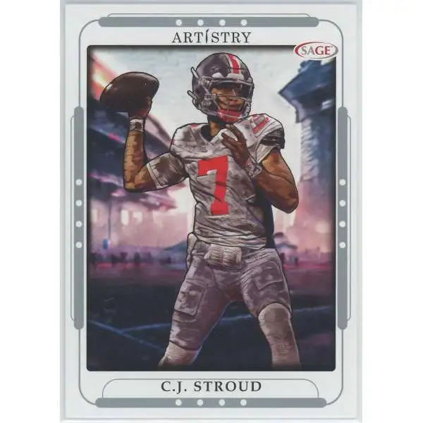 NFL Houston Texans 2023 Artistry Single Card Black CJ Stroud 29 Rookie ...