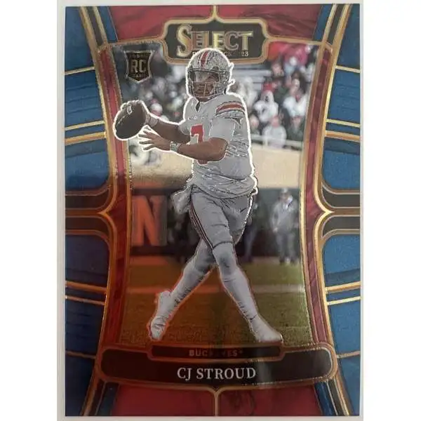 NFL 2023 Panini Select Draft Picks Single Card CJ Stroud FUT3 Rookie