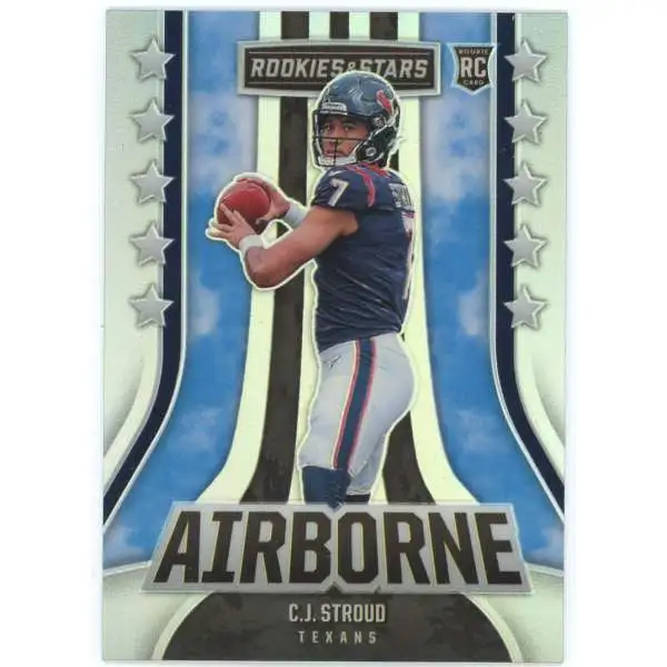 NFL 2023 Panini Rookies & Stars Airborne Silver CJ Stroud AI-13 [Rookie]