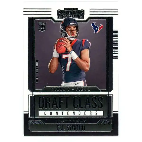 NFL 2023 Panini Contenders Draft Class Contenders CJ Stroud #5 [Rookie]
