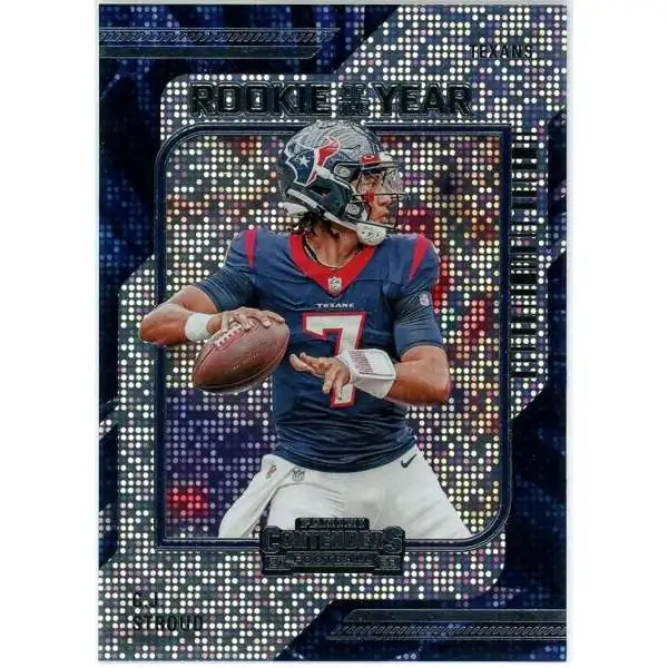 NFL 2023 Panini Contenders Rookie of the Year Contenders CJ Stroud #5 [Rookie]
