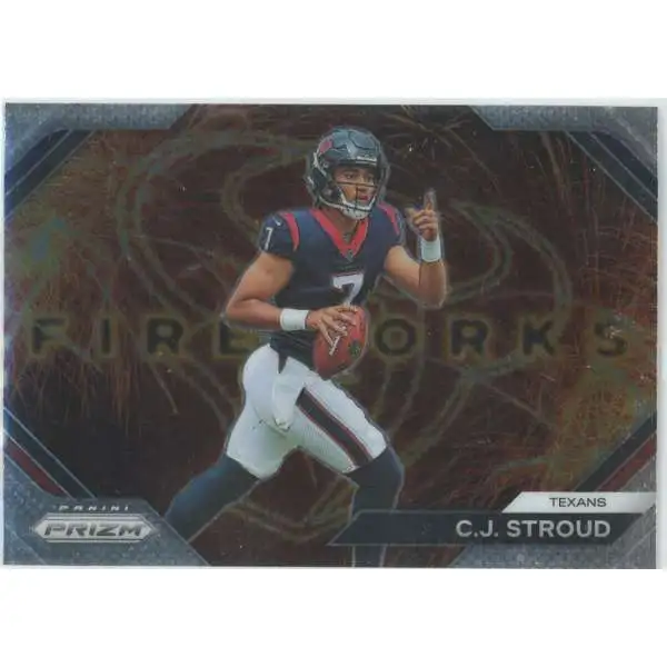 NFL 2023 Panini Prizm Fireworks CJ Stroud F-10 [Rookie]