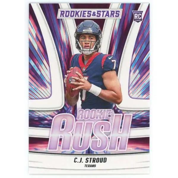 NFL 2023 Panini Rookies & Stars Rookie Rush CJ Stroud RR-4 [Rookie]