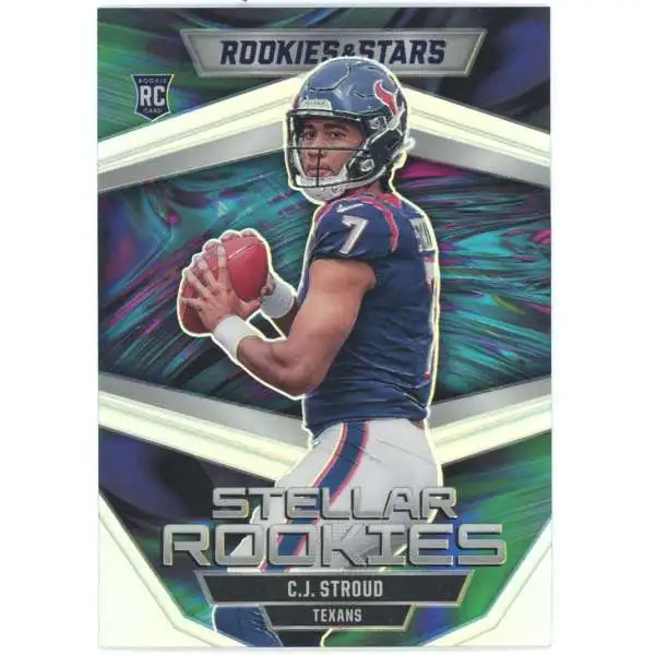 NFL 2023 Panini Rookies & Stars Stellar Rookies Silver CJ Stroud SR-5 [Rookie]