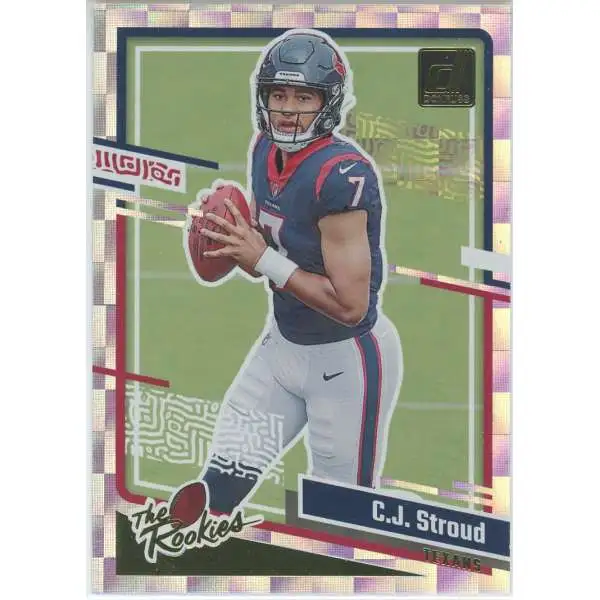 NFL Houston Texans 2023 Panini Donruss Football Single Card CJ Stroud ...