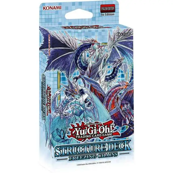 YuGiOh Trading Card Game Freezing Chains Structure Deck