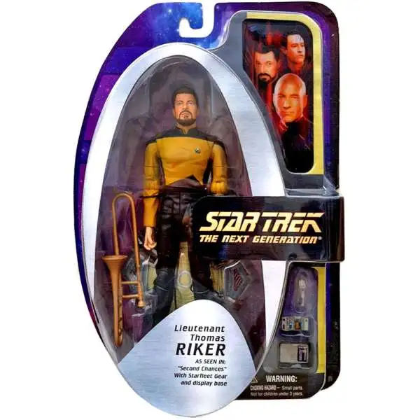 Star Trek: The Next Generation TNG Series 1 Lieutenant Thomas Riker Action Figure [Loose]