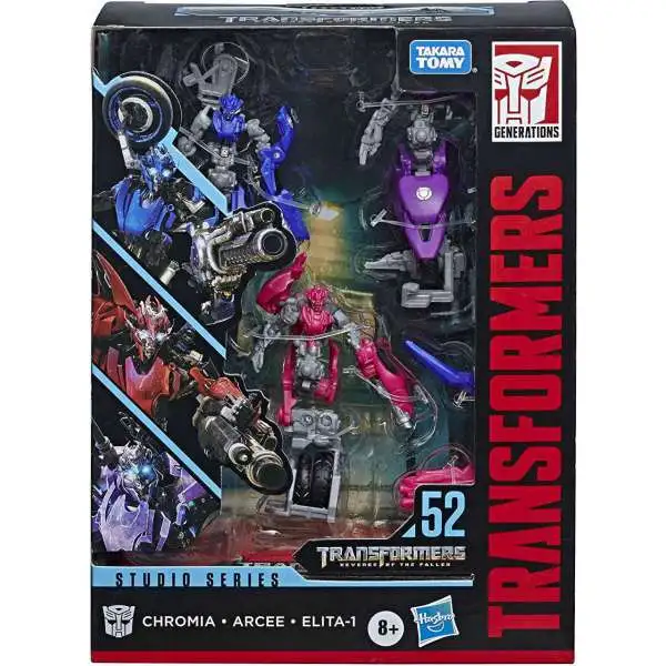Transformers Generations Studio Series Arcee, Chromia Elita-1