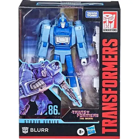 Transformers Generations Studio Series 86 Blurr Deluxe Action Figure