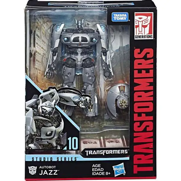 Transformers Generations Studio Series Autobot Jazz Deluxe Action Figure #10