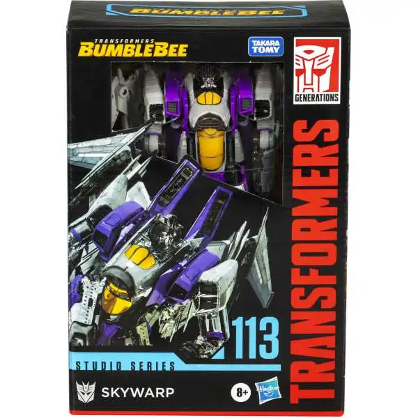 Transformers Generations Studio Series Skywarp Voyager Action Figure [Bumblebee]