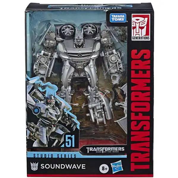 Transformers Generations Studio Series Soundwave Exclusive Deluxe Action Figure #51 [Dark of the Moon] (Pre-Order ships January)