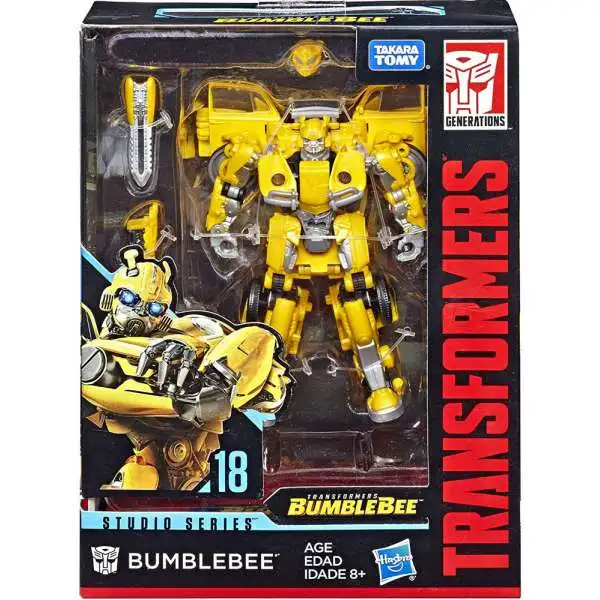 Transformers Generations Studio Series Bumblebee Deluxe Action Figure #18 [New Version]