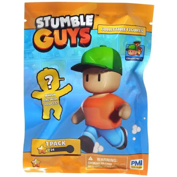 Stumble Guys Collectible Figure 2.5-Inch Mystery Box [24 Packs] (Pre-Order ships May)