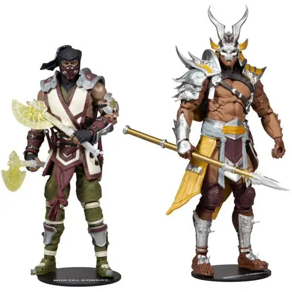 Mcfarlane Toys Sub-zero Vs. Shao Kahn (mortal Kombat) 2-pack