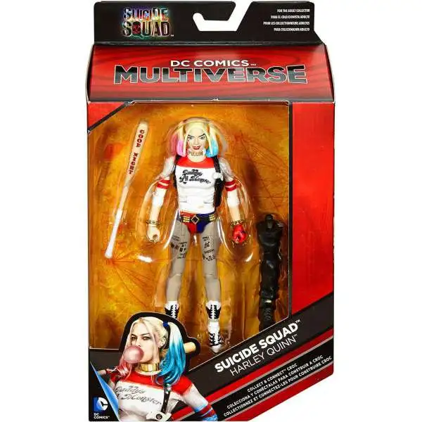 DC Suicide Squad Multiverse Croc Series Harley Quinn Action Figure [Baseball Bat]