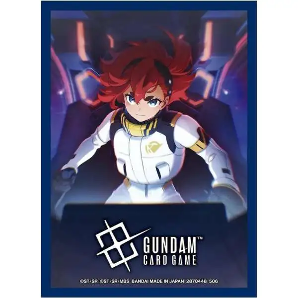 Gundam Trading Card Game Series 2 Suletta Official Card Sleeves 70
