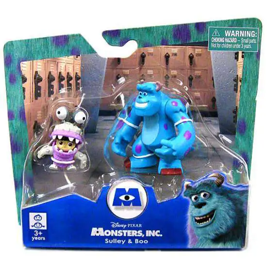 Disney / Pixar Monsters Inc Sulley & Boo 2-Inch Mini Figure 2-Pack [Damaged Package]