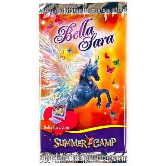 Bella Sara Collectible Card Game Summer Camp Booster Pack