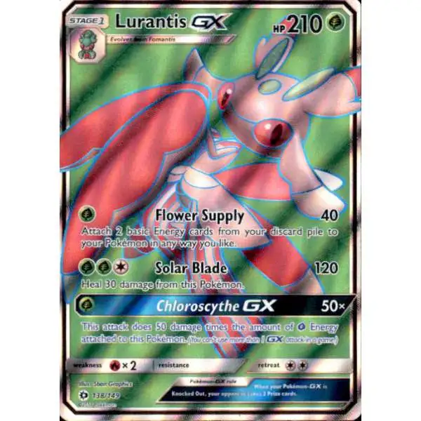 lurantis pokemon card value GX #138 Prices | Sun & Moon 150/149 / Secret Rare Card Type / HP / Stage Pokemon, Sun & Moon, Lurantis