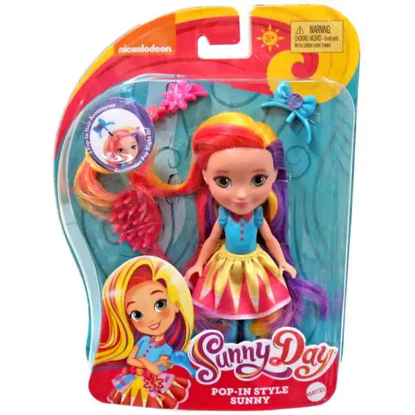Nickelodeon Sunny Day Pop-In Style Sunny 6-Inch Doll