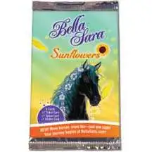Bella Sara Collectible Card Game Sunflower Booster Pack [5 Cards]