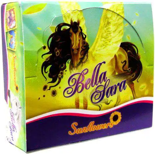 Bella Sara Collectible Card Game Sunflowers Booster Box [24 Packs]