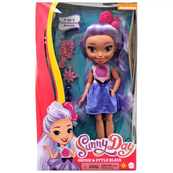 Nickelodeon Sunny Day Brush & Style Blair 11-Inch Doll