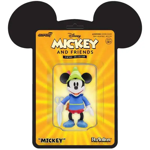 Disney ReAction Vintage Collection Brave Little Tailor Mickey Mouse Action Figure [Mickey & Friends]