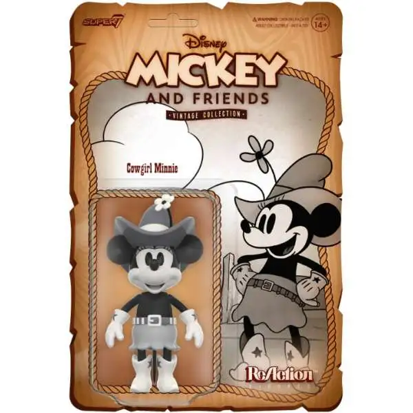 Disney ReAction Vintage Collection Cowgirl Minnie Action Figure [Mickey & Friends]