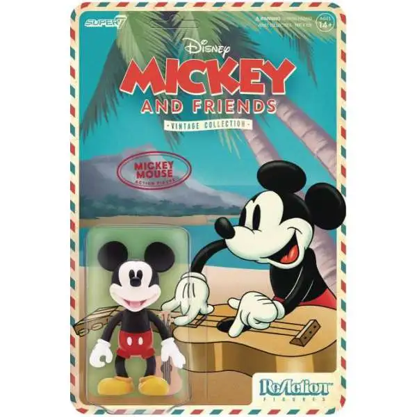 Disney ReAction Vintage Collection Mickey Mouse Action Figure [Hawaiian Holiday, Mickey & Friends]