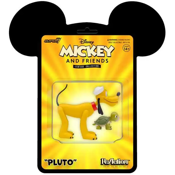Disney ReAction Vintage Collection Pluto Action Figure [Mickey & Friends]