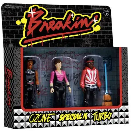 【kaimaniac】WONDERING!& SMILE&BREAK ReAction Breakin Ozone, Special K, Turbo 3.75 3 Pack Action