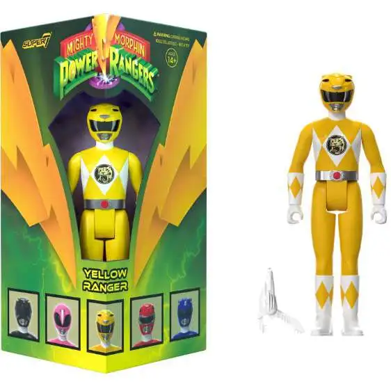 Power Rangers Mighty Morphin' Yellow Ranger Exclusive Action Figure [Triangle Box Package]
