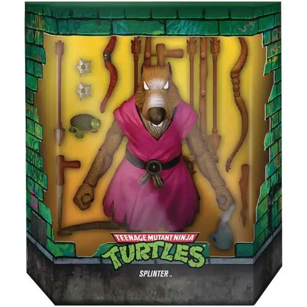 Teenage Mutant Ninja Turtles Ultimates Splinter Action Figure [Version 2]