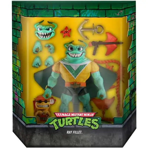 Teenage Mutant Ninja Turtles Ultimates Series 5 Ray Fillet Action Figure