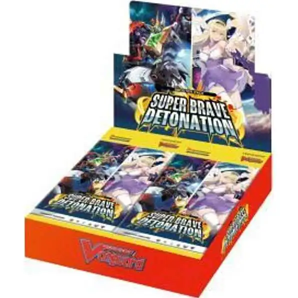 Cardfight Vanguard Trading Card Game Divinez Super Brave Detonation Booster Box BT9 [16 Packs]