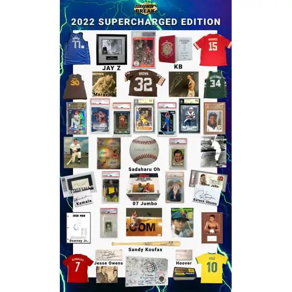 2022 Super Break Pieces of the Past One Time Edition Series 2 - 10 Box Case