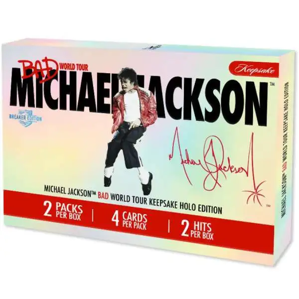 Michael Jackson BAD WORLD TOUR カードセット9枚 superbreakmjholo.webp