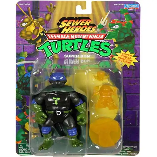 Teenage Mutant Ninja Turtles Sewer Heroes Super Don Exclusive Action Figure [The Bad Boy Buster]