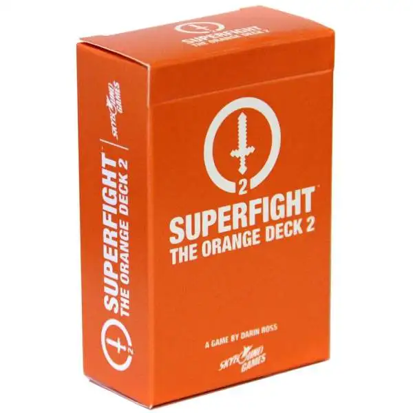 Superfight! Orange 2 Geeky Card Game Expansion Deck