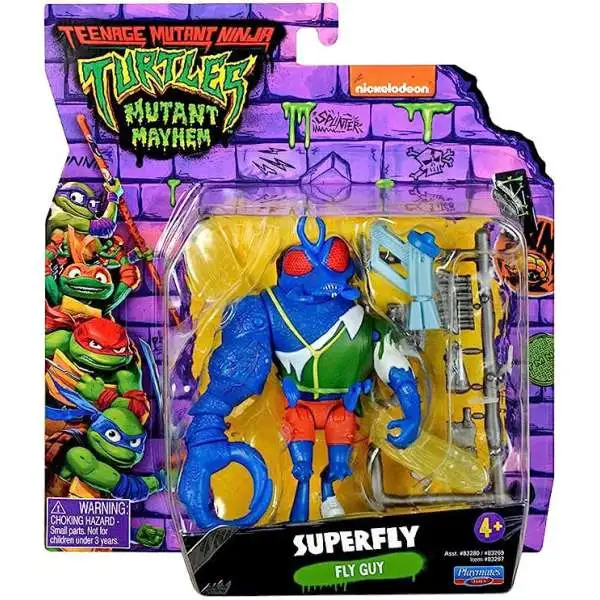 Teenage Mutant Ninja Turtles Mutant Mayhem Superfly Action Figure [Fly Guy, Damaged Package]