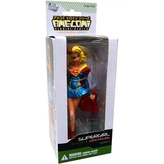 DC Ame-Comi Heroine Mini Figures Series 3 Supergirl PVC Mini Figure
