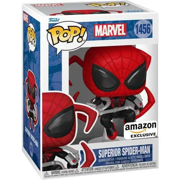 Funko POP! Marvel Superior Spider-Man Exclusive 4.1-Inch Vinyl Figure (Pre-Order ships September)